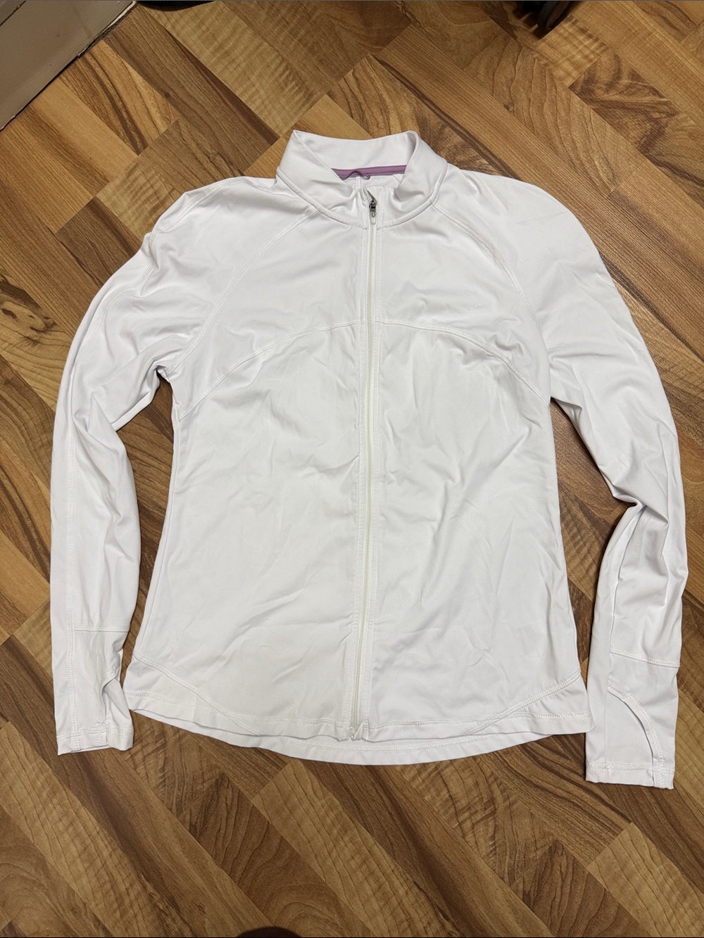 Avalanche Women's White Full-Zip Performance Jacket